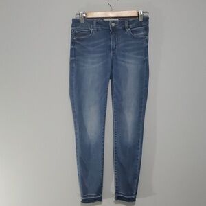 Garage jeans women's size 5 blue junior sizing mid-rise